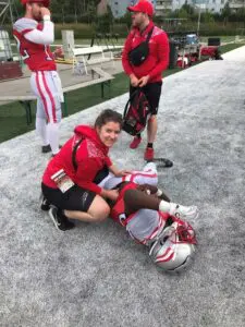 Carissa Klupper, Physiotherapeutin